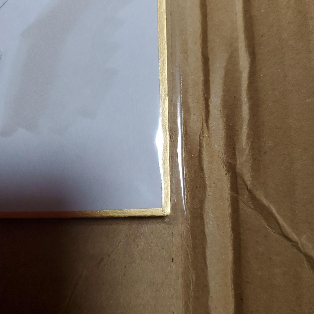 と*ち様 潮里潤 乙女ゲー世界はモブに厳しい世界です 直筆サインイラスト色紙