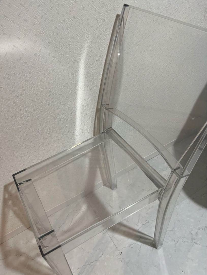 アクリル製 透明モダンチェア Kartell風