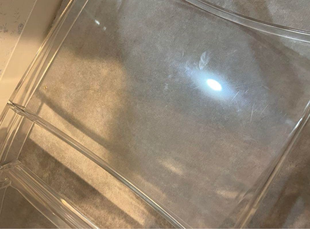 アクリル製 透明モダンチェア Kartell風