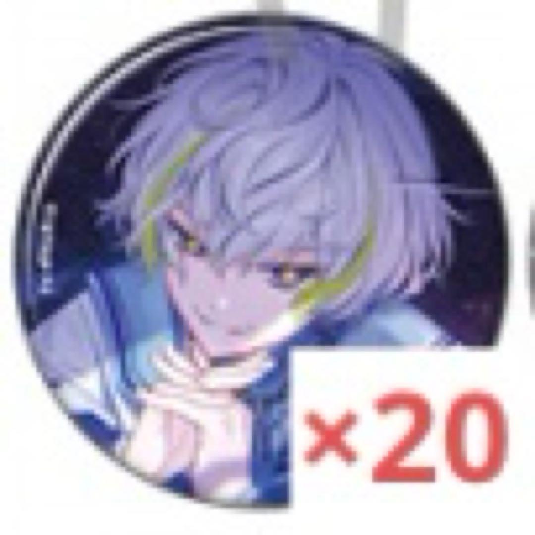 18TRIP 白光糖衣 缶バッジ