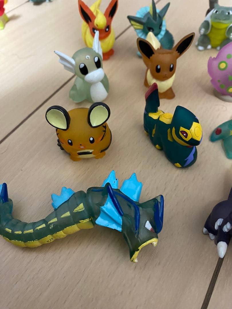 ポケモンキッズ　指人形　クリア　ガブリアス　アリゲイツ　ハブネーク　ポケモン