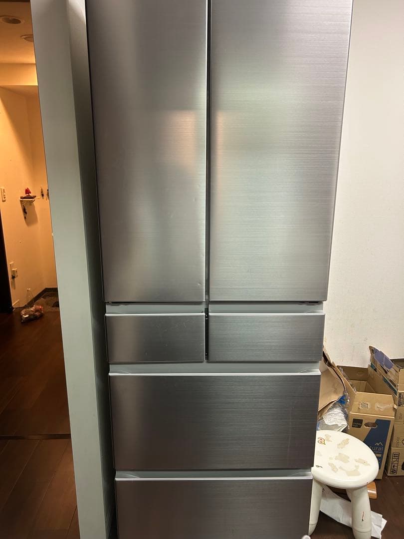 R-H54S 540L 6ドア冷蔵庫 シルバー