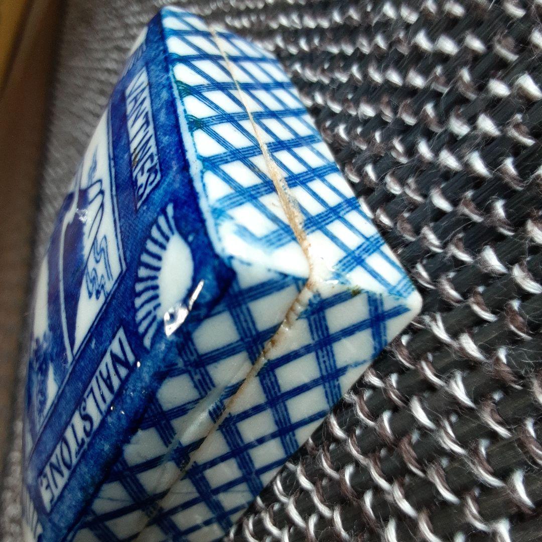 古い陶磁器小箱/幕末明治化粧香水瓶/日本富士山水画小物道具入/里帰り鼻煙壺根付