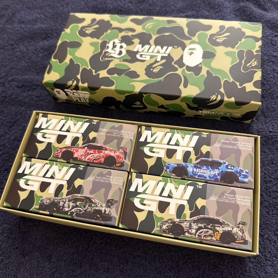 ミニカー MINIGT X BAPE X LBWK 1/64