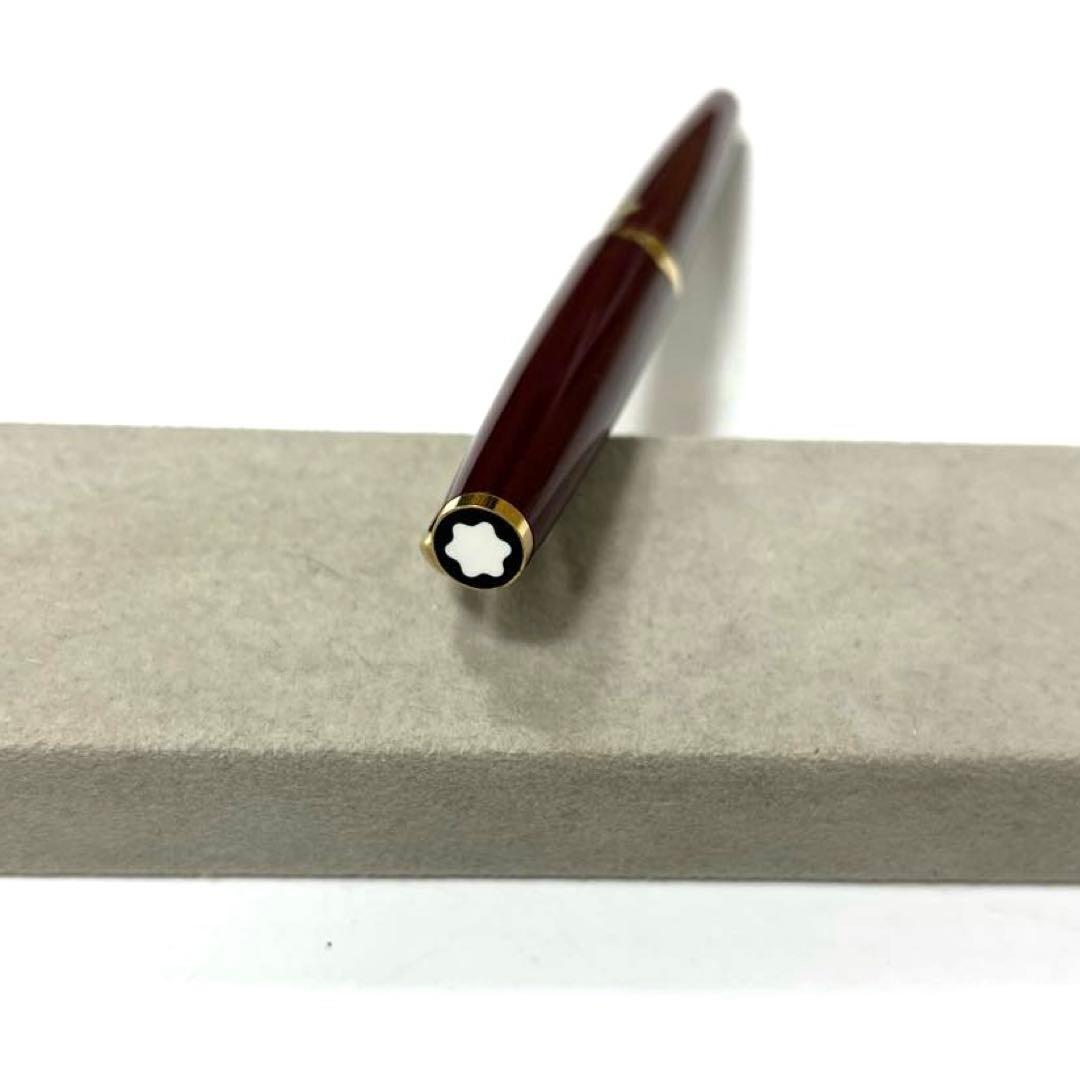 【ペン先750】MONTBLANC 万年筆 モンブラン ボルドー×ゴールド
