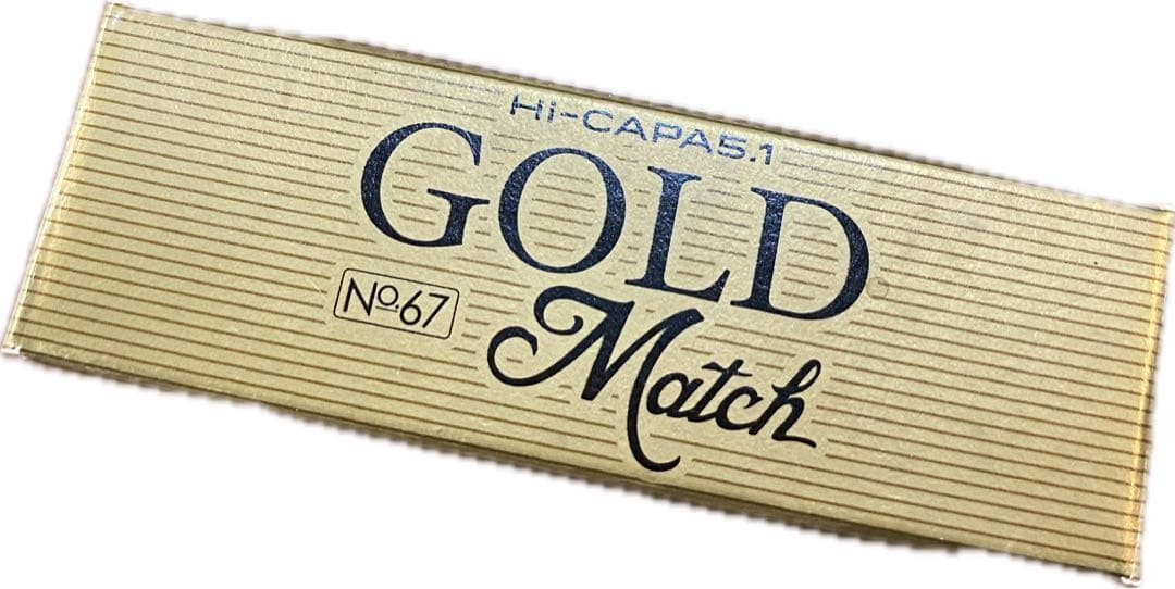 東京マルイ ハイキャパ 5.1 ゴールドマッチ