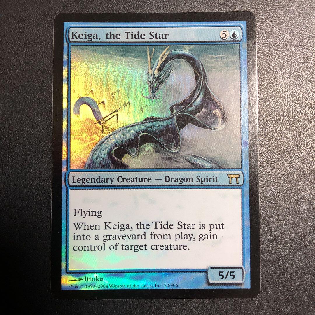 MTG CHK 潮の星、京河 英語版 FOIL 1枚 初版