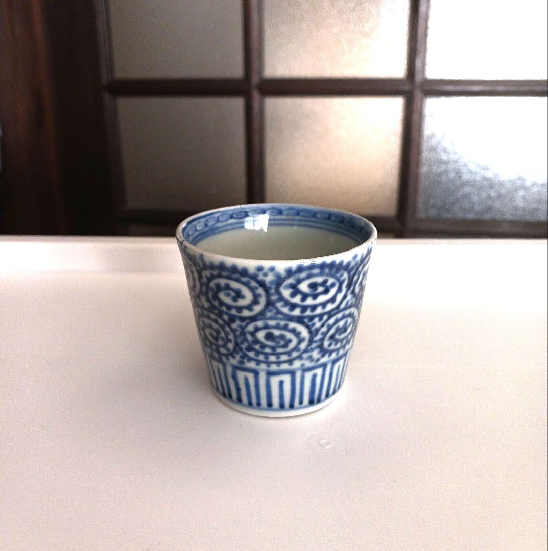 古伊万里　蛸唐草