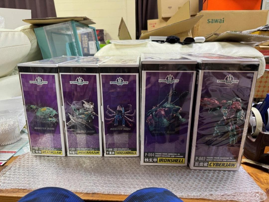 TFC Toys Poseidon 5体セット (P-003無) 開封未使用