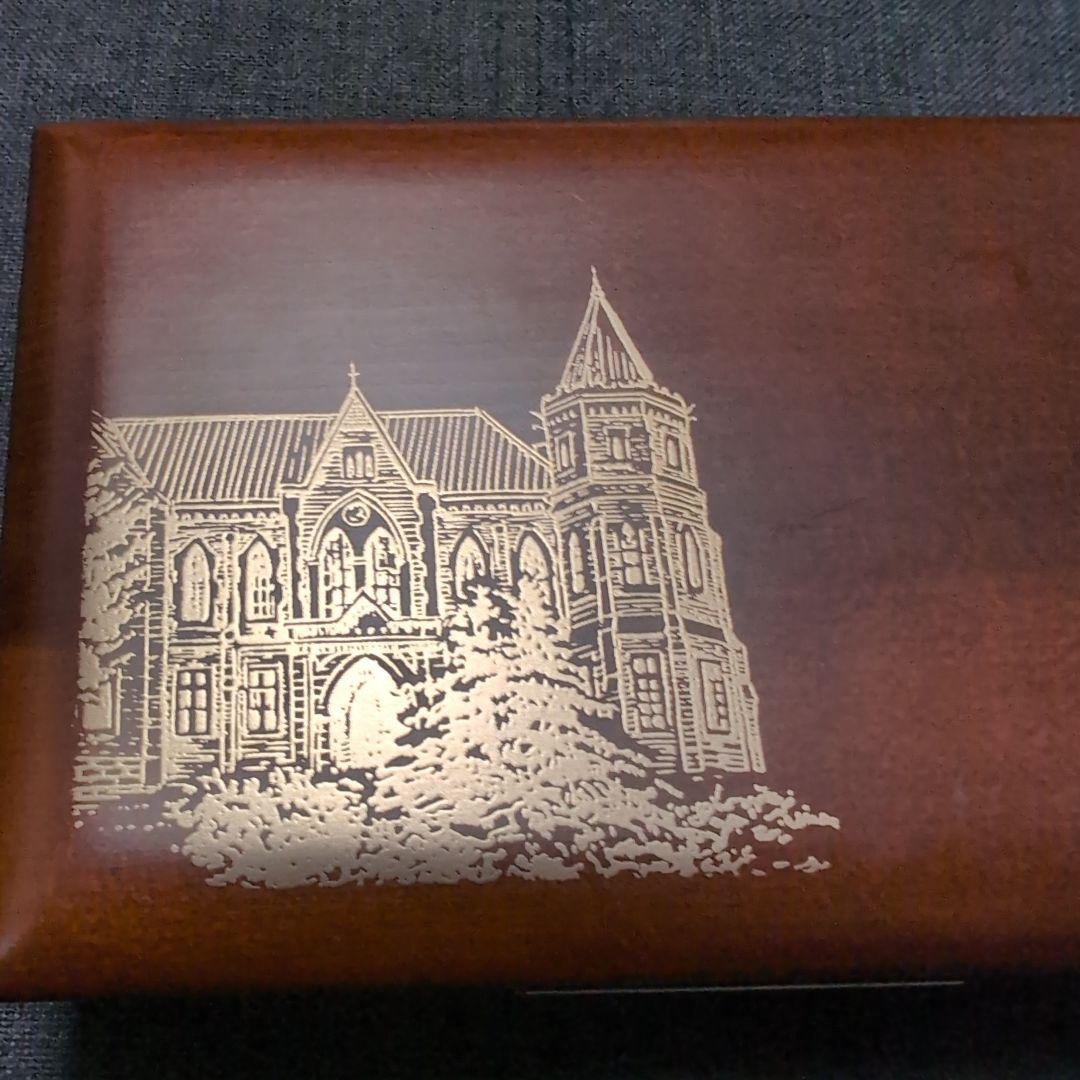 慶應義塾 塾歌が流れるオルゴール