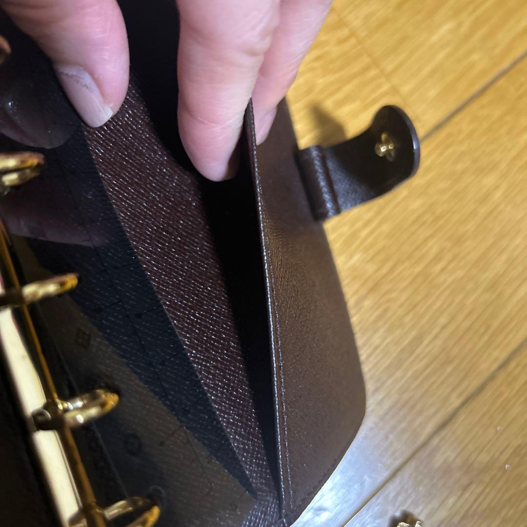 【美品】ルイヴィトン ダミエアジェンダ 手帳カバー