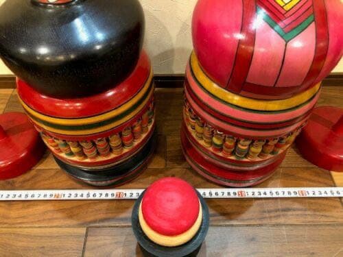 雛人形こけし　創作こけし　陣野原幸紀　大型こけし