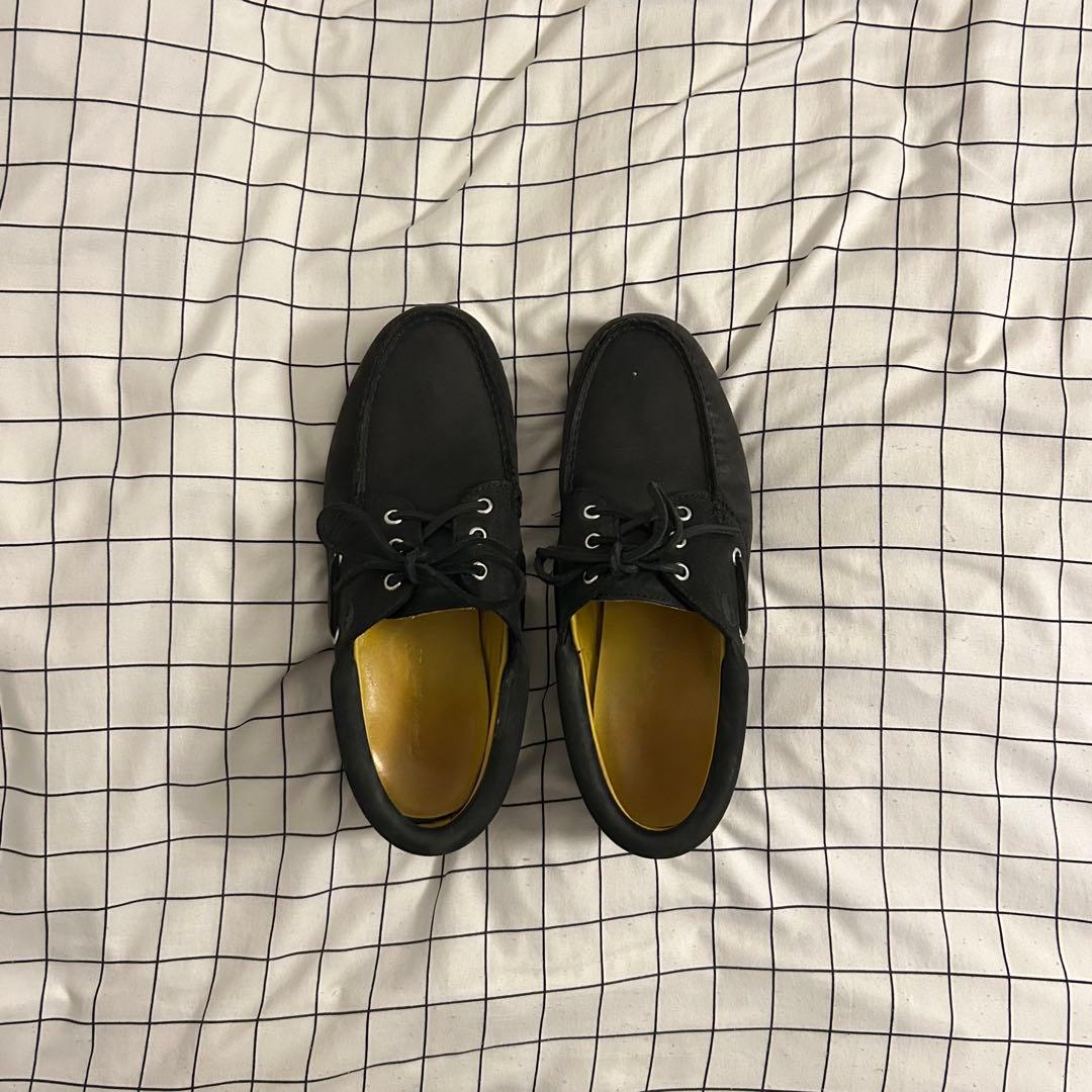 靴 Timberland 3EYE CLASSIC LUG BLACK NUBUCK