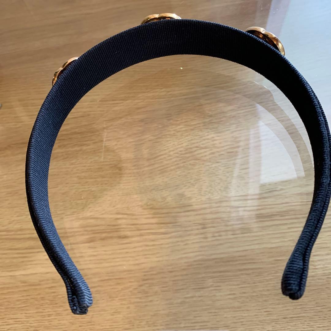 CELINE ダブルサークルロゴカチューシャ