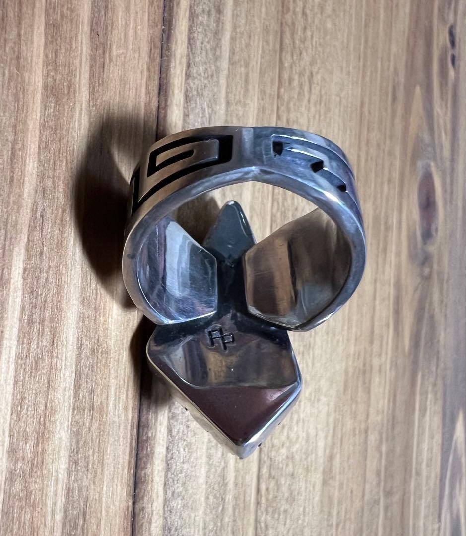 Philbert Poseyesva リング　コーラル　hopi ホピ族