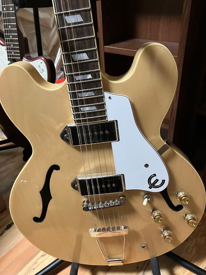 Epiphone Casino NA カジノ ナチュラル フルアコ