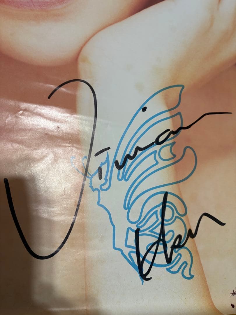 ビビアンスー直筆サイン入りポスター 大判 貴重！レア品