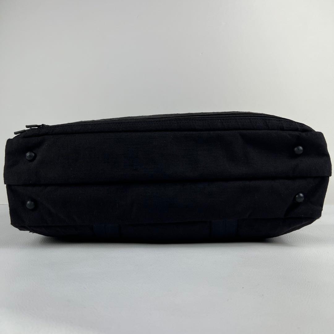 【2way✨撥水】ポーター ビジネスバッグ ハイブリッド 出張 二層 ブラック