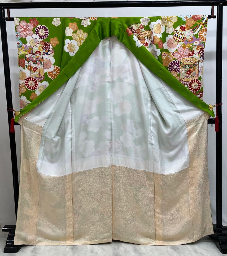 振り袖　フルセット　別誂長襦袢付　金彩　セット　ガード加工　刺繍　531