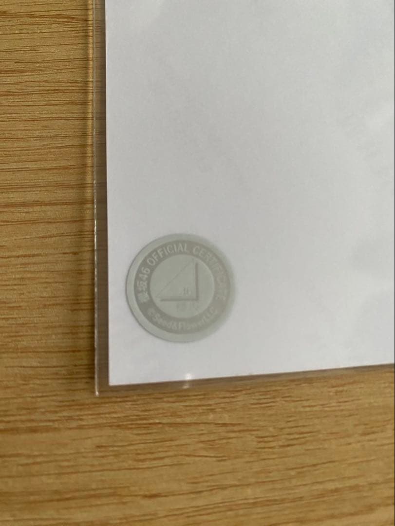 村山美羽 4thアニラ サイン入り生写真