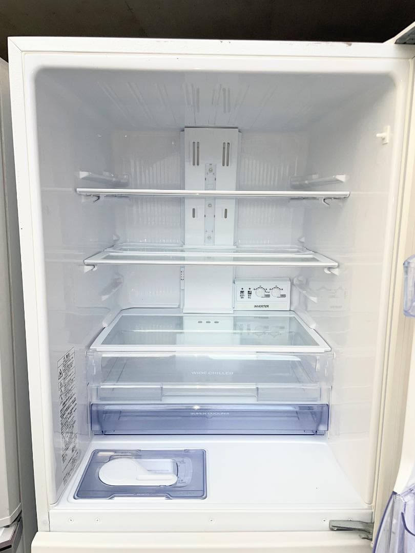 2020年製 三菱 ノンフロン冷凍冷蔵庫 3ドア 330L MR-CX33E-W