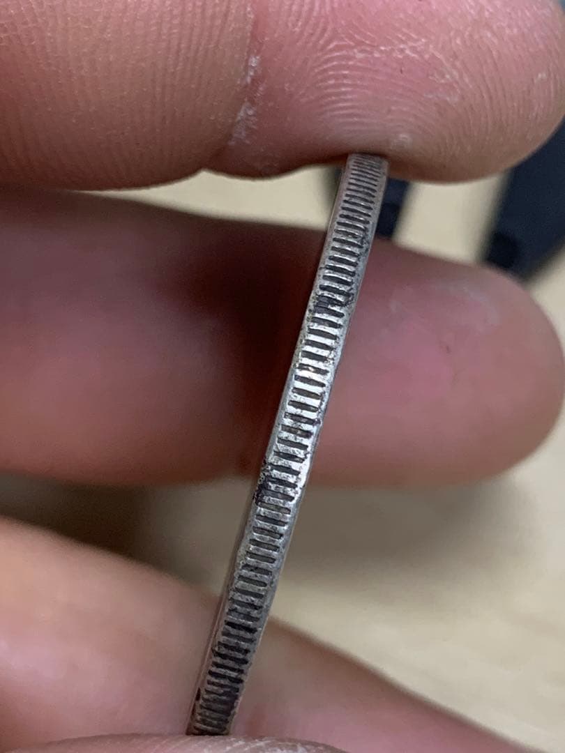 中国 古銭 銀貨　北洋造34年　光緒元宝　庫平七錢二分 古銭銀貨 貿易銀 壹圓