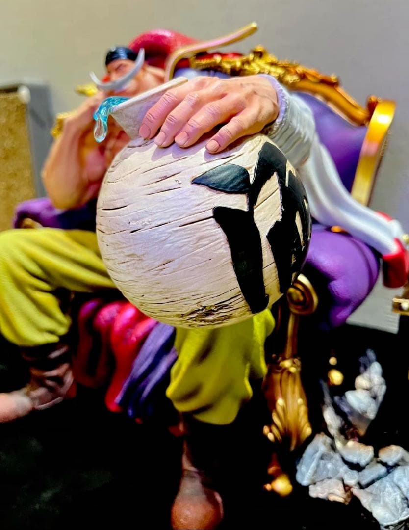 ワンピース Brain-Hole白ひげガレージキットガレキ スタチューフィギュア