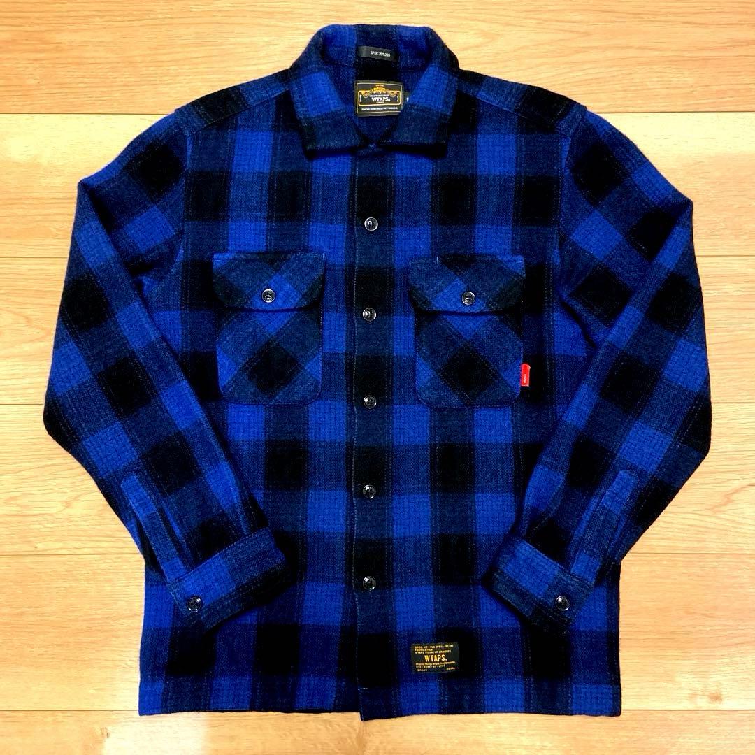 希少品！WTAPS ダブルタップス VATOS L/S WOOL TEXTILE