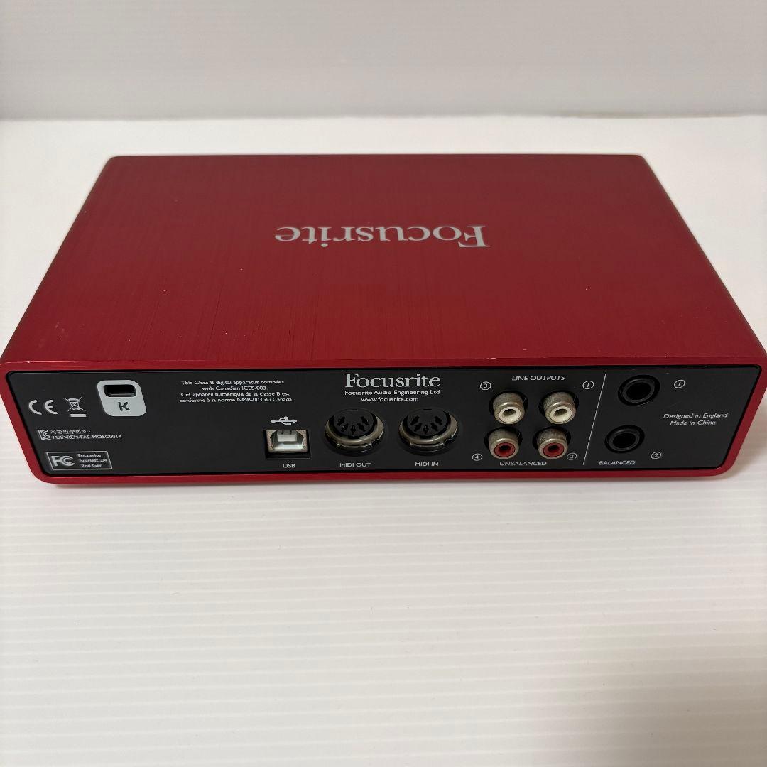★美品★FOCUSRITE Scarlett 2i4 オーディオインターフェース