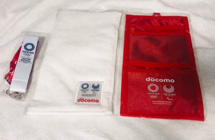 希少　docomo ドコモ 東京オリンピック グッズ　7点セット