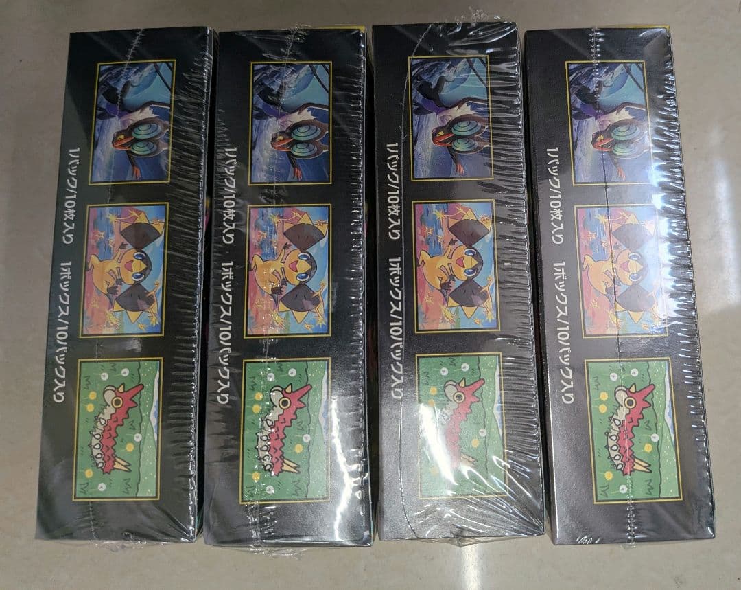 ポケモンカード　MEGAドリームex 4box