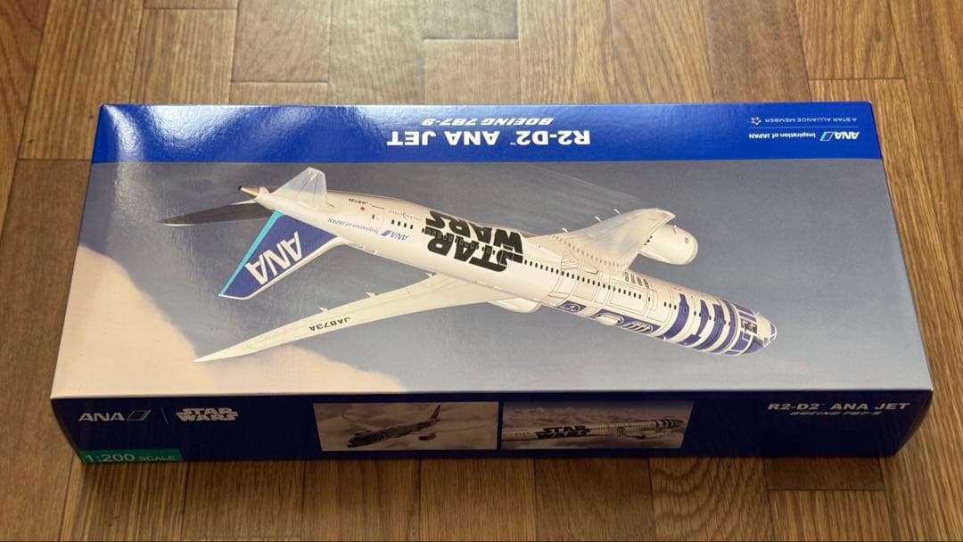 【未開封品】R2-D2 ANA JET ボーイング787-9 1:200スケール