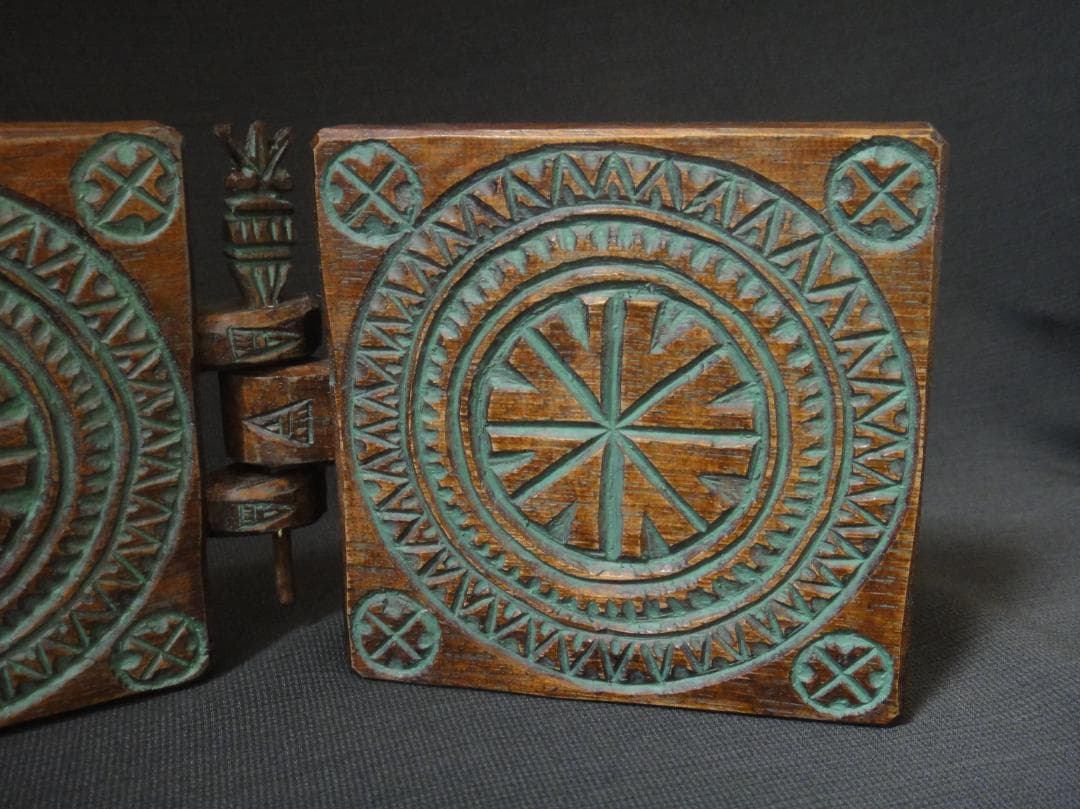 砂澤ビッキ アイヌ 木彫 置物