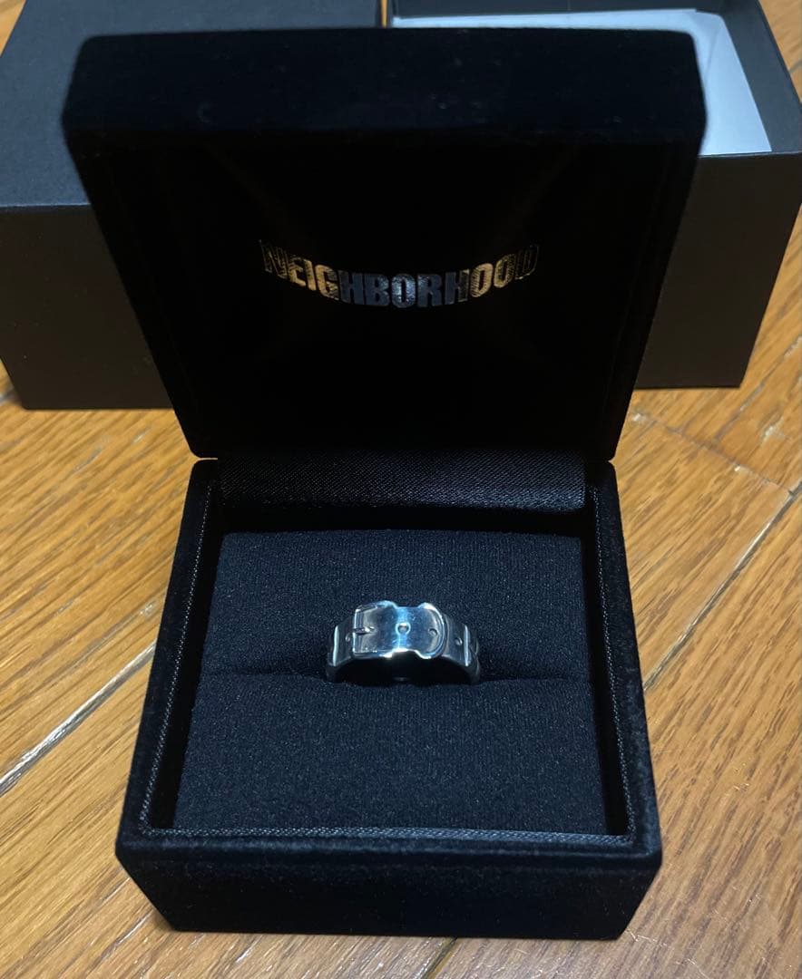 Neighborhood ネイバーフッド　スタッズベルト　シルバー　リング　21