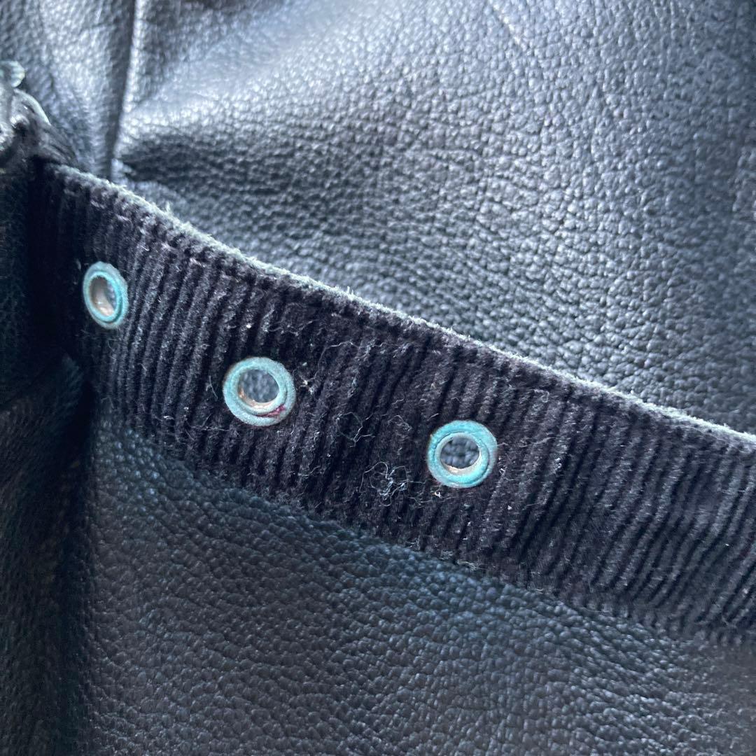 美品　Schott ソリッドクラシックレーサー シングルライダースジャケット