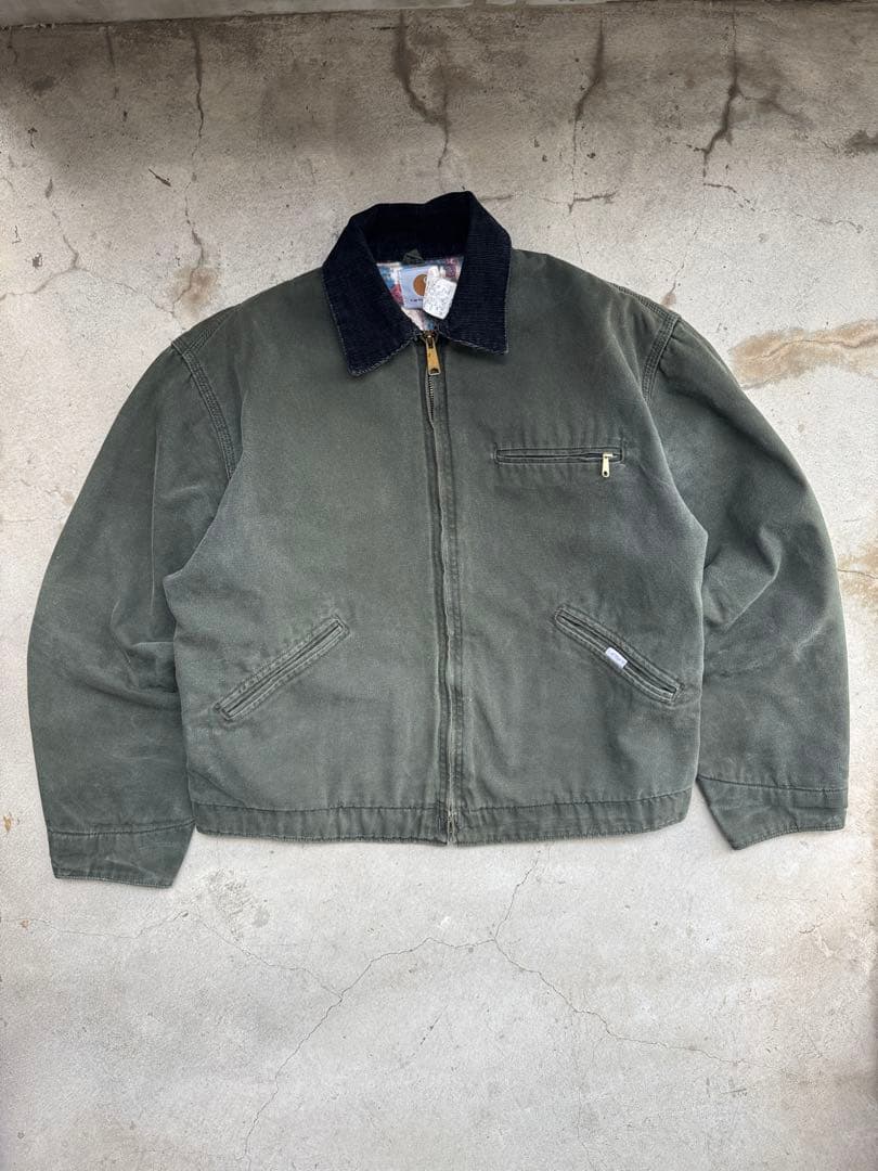 90s 希少 carhartt デトロイトジャケット J24 DOL 1997