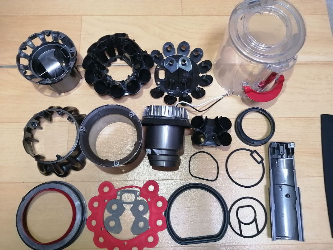 強化トリガー交換 分解清掃済み ダイソン V10 SV12本体