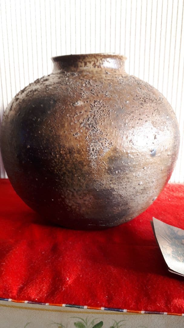 備前焼、馬場祥輔の壺