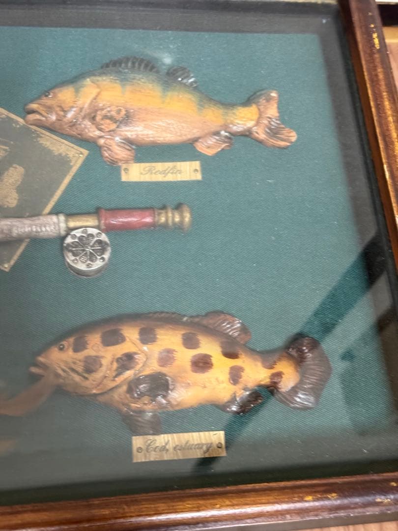 フライフィッシング 壁掛け ウォールアート ヴィンテージ 当時物