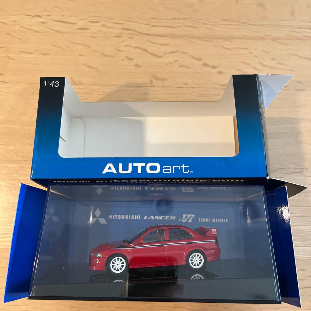 AUTO art オートアート1/43 三菱　ランサーエボリューションⅥ