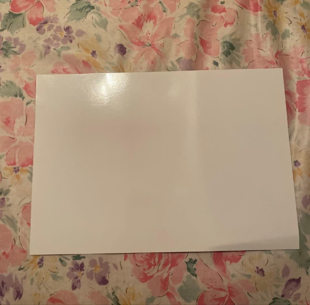 なにわ男子　大西流星　森永製菓株式会社　板チョコアイス　非売品　広告　1枚