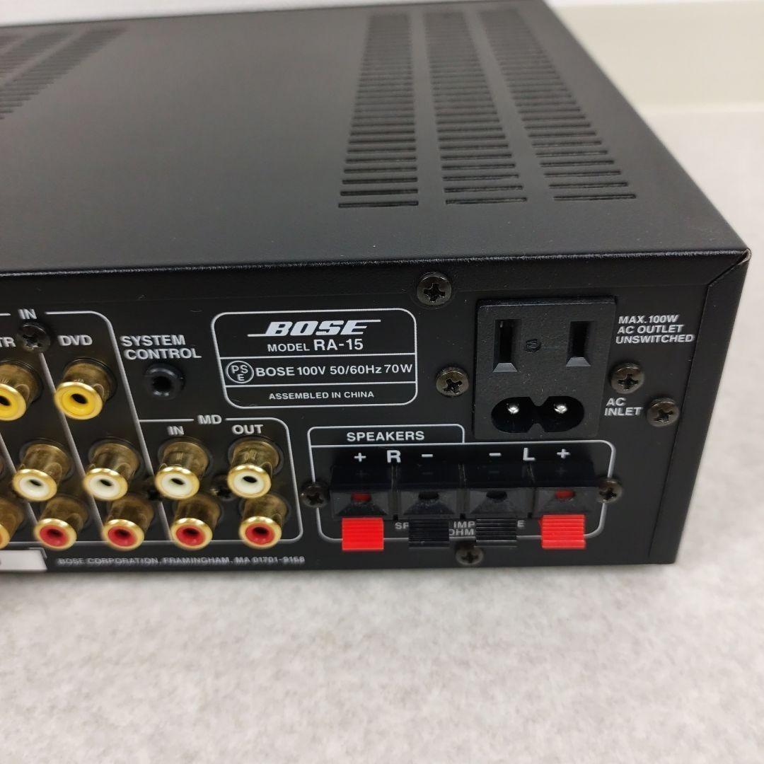 【美品】BOSE RA-15 ステレオレシーバー アンプ ボーズ コンポ 単体