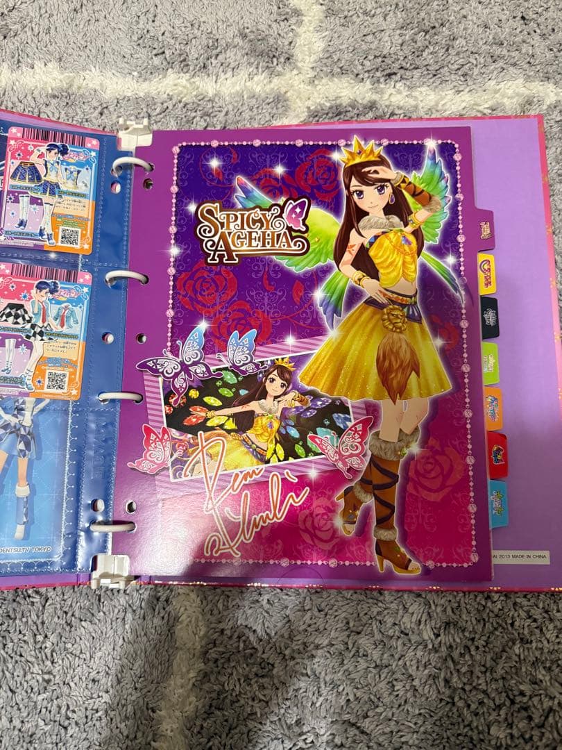 AIKATSU! 9POCKETS BINDERとアイカツカード38枚