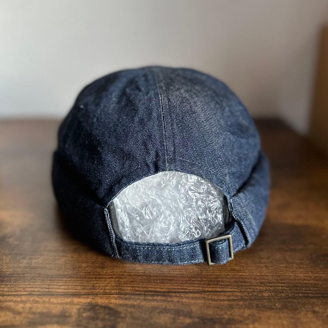 帽子 THE H.W.DOG&CO. denim roll cap indigo