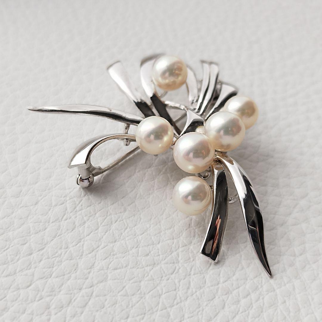 ミキモト真珠島　ブローチ・ペンダントトップ　2way　パール6.0〜7.0mm