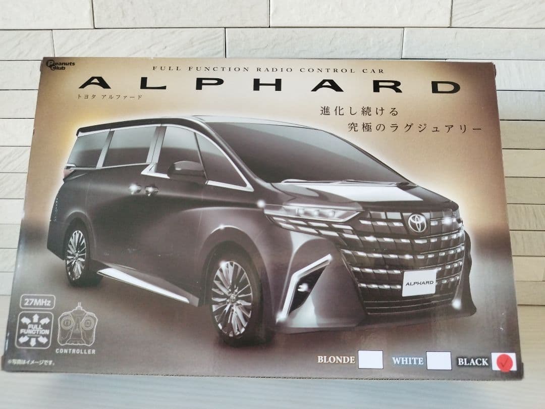 アルファード40　ラジコン　黒