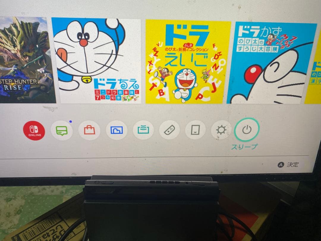 Nintendo Switch 本体 箱無し microSD付き