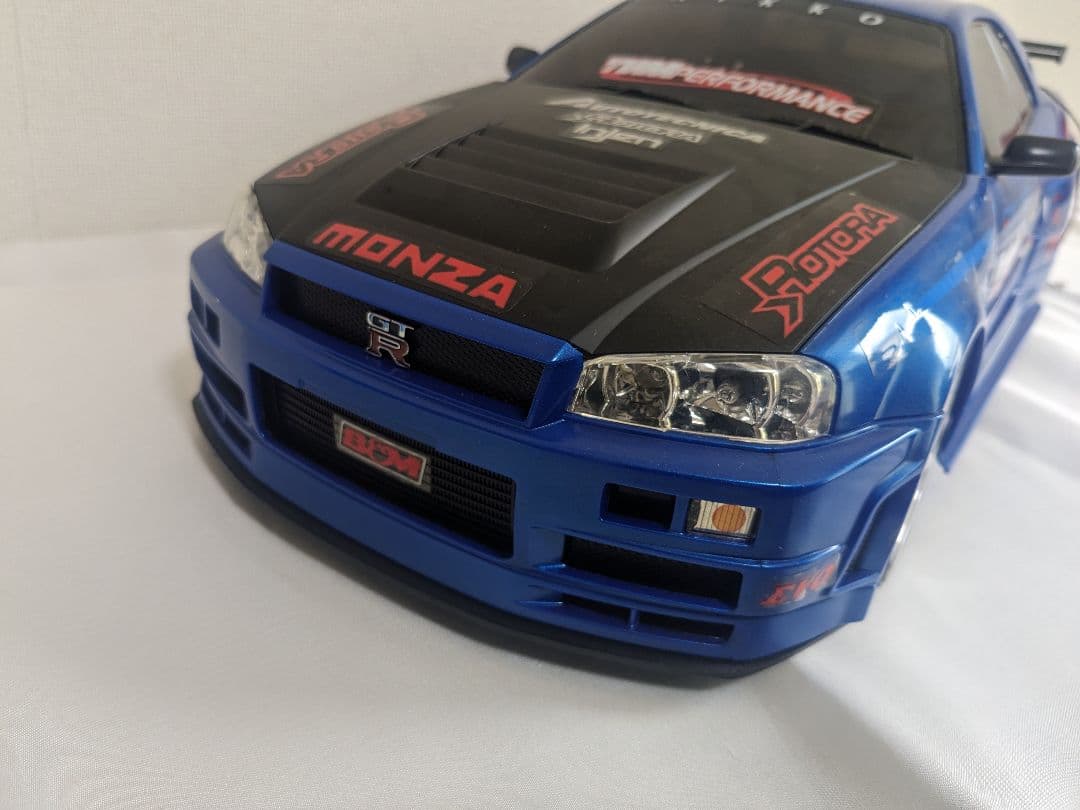 スカイライン R34 GTR ニッコー ラジコン リモコン