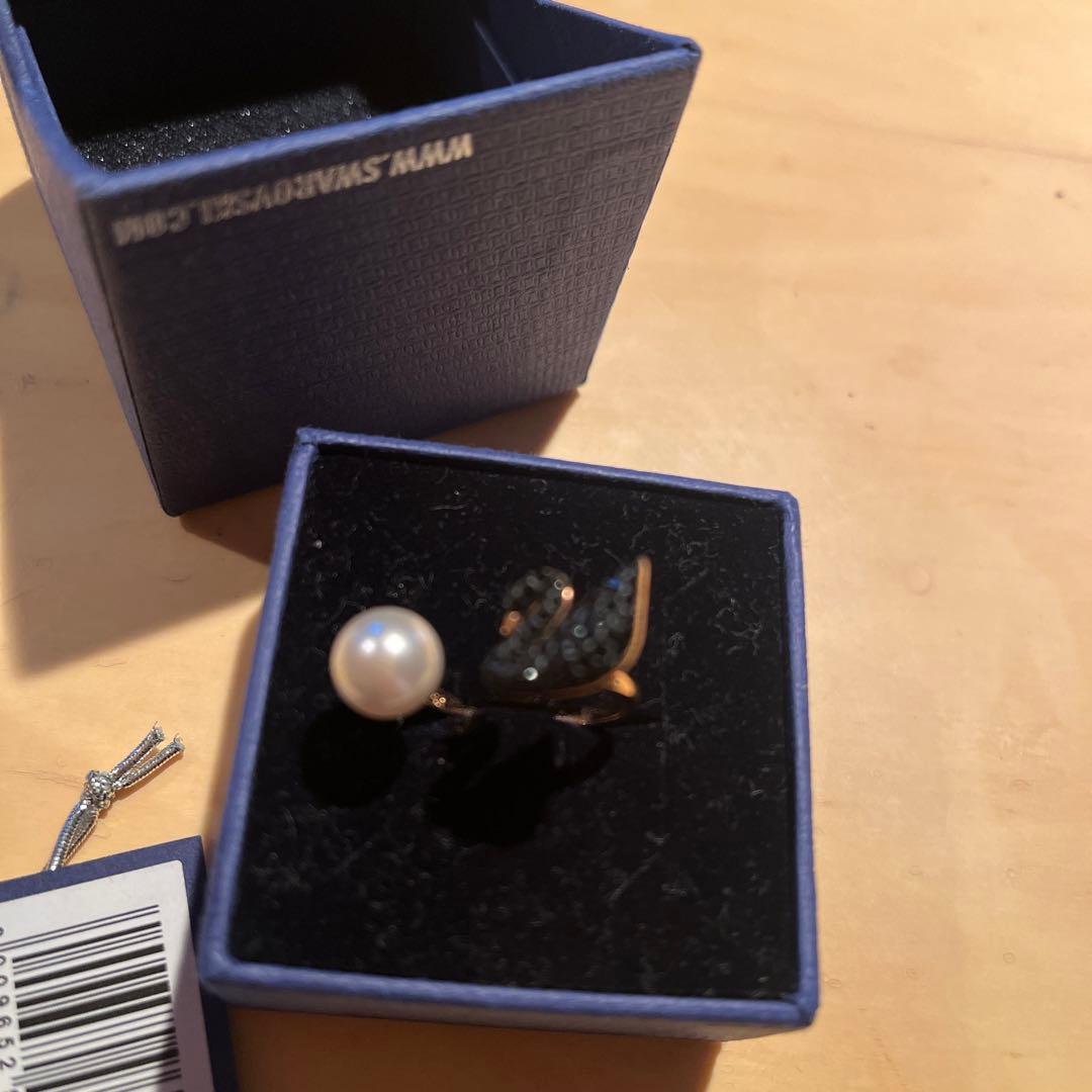 値下スワロフスキー Swarovski 『Iconic Swan リング』 52