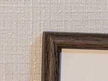 【真作】版画　リトグラフ　冬の街並み　優しい色彩の静寂風景　アート額装　X133